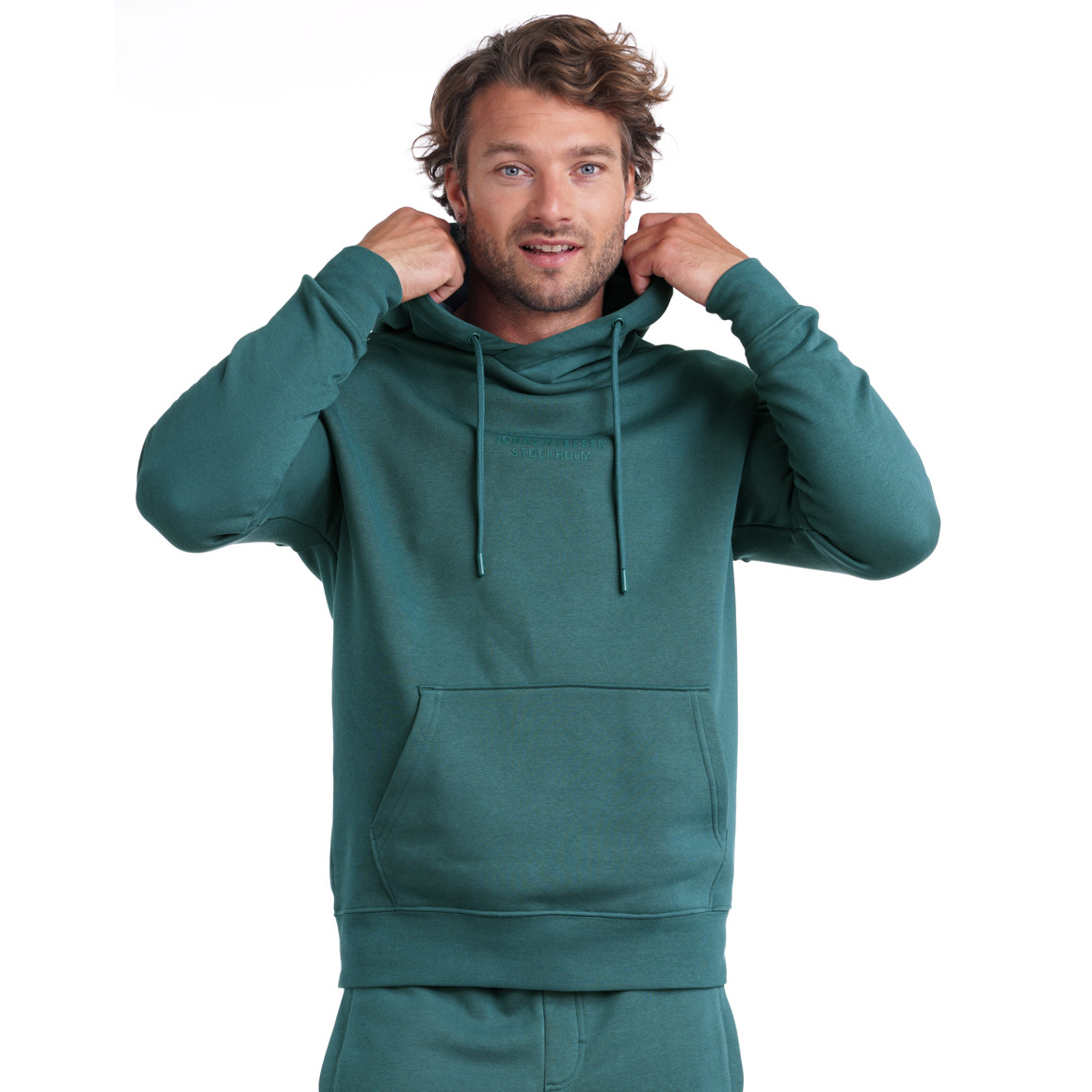 Herren Hoodie mit Schriftzug