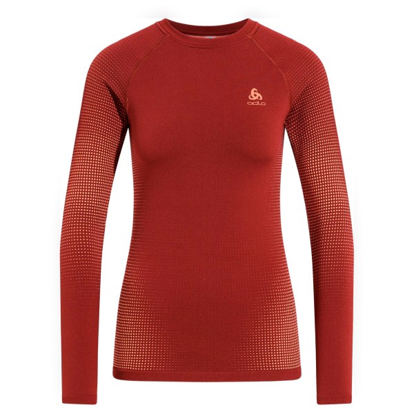 Odlo - Women's BL Top Crew Neck L/S Performance Warm Eco - Kunstfaserunterwäsche