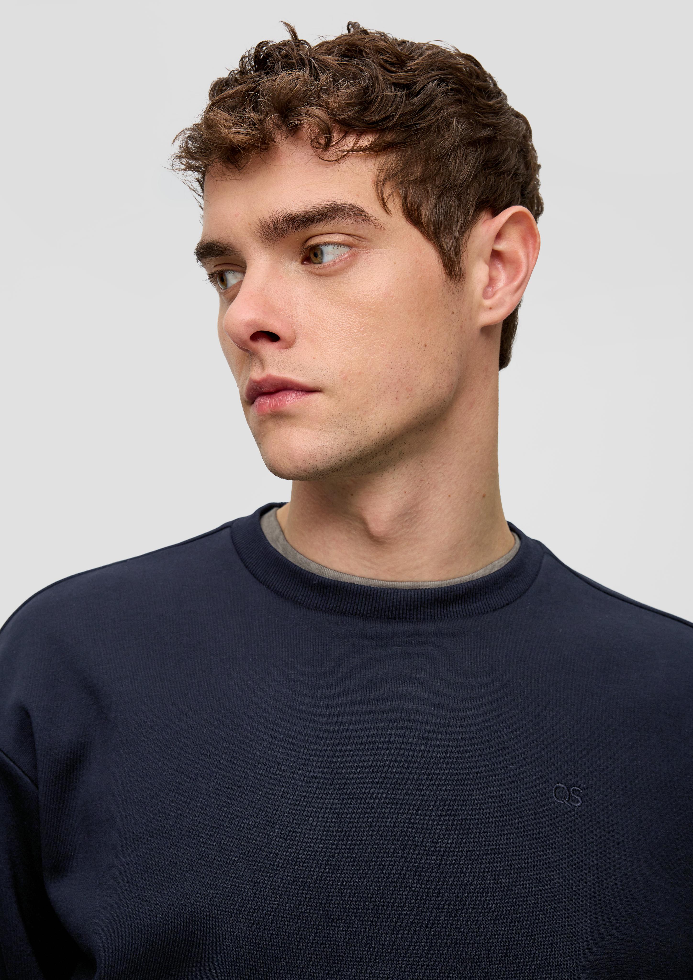 Klassisches Sweatshirt mit Logo-Stickerei  2141652-58L0