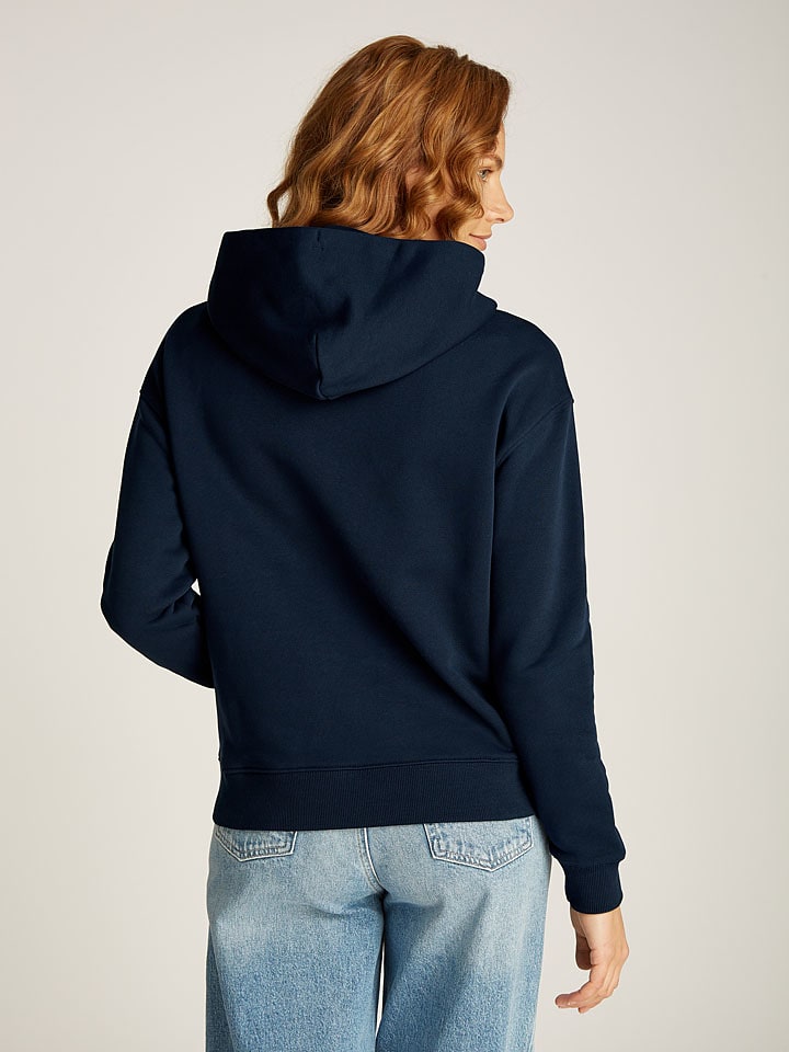 TOMMY JEANS Hoodie in Dunkelblau günstig kaufen