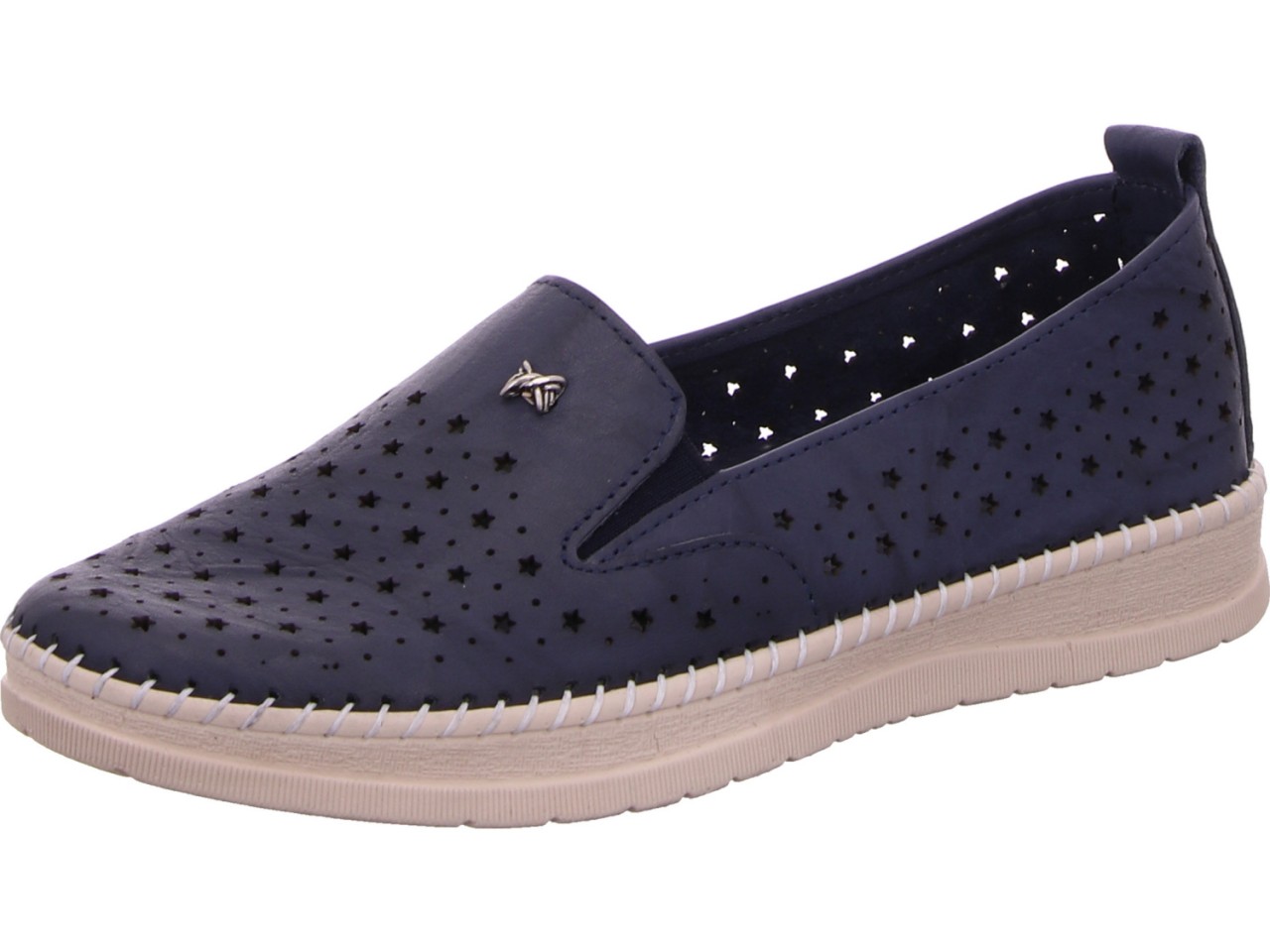 DIVERSE Sportliche Slipper blau