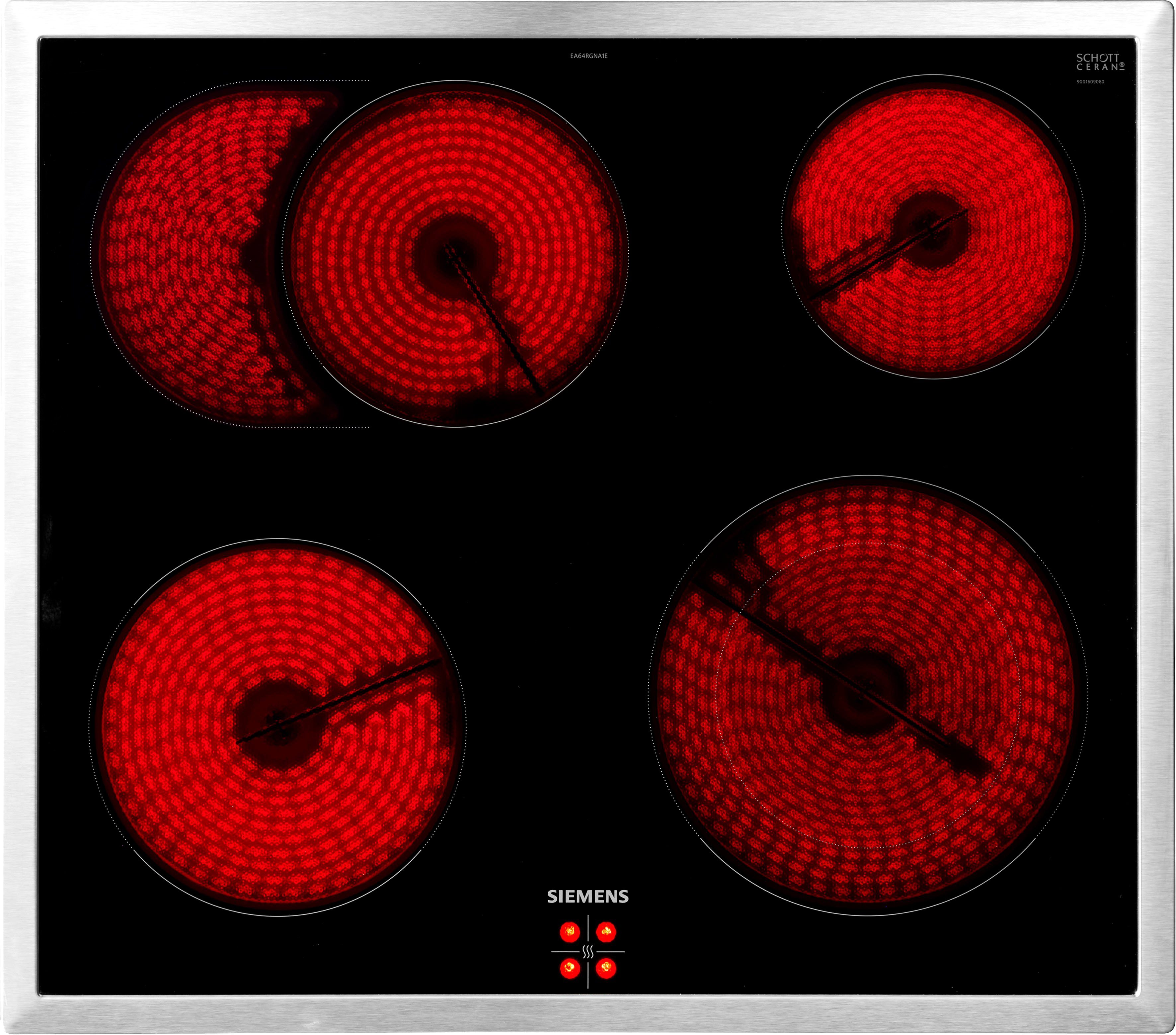 SIEMENS Elektro-Herd-Set EQ211KA0ZM, mit Teleskopauszug nachrüstbar, Hydrolyse