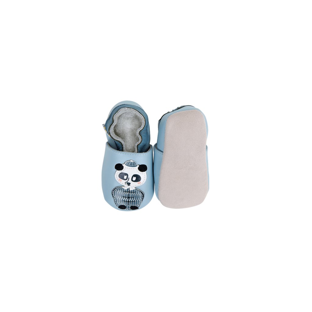 Lait et Miel Panda-Krabbelschuhe