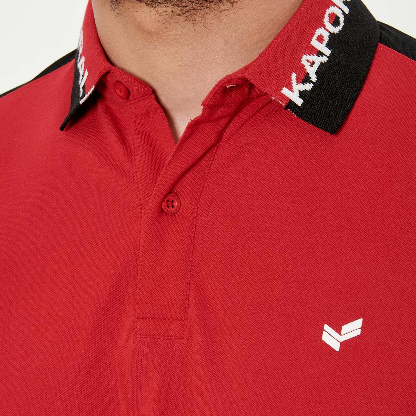 RIO    Polo rouge homme
