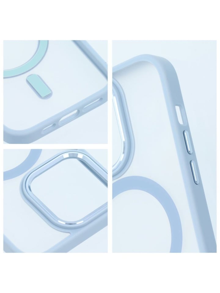 COFI 1453 Matte MagSafe Cover Hülle kompatibel mit iPhone 16 Pro Max Blau in Schwarz günstig kaufen onesize