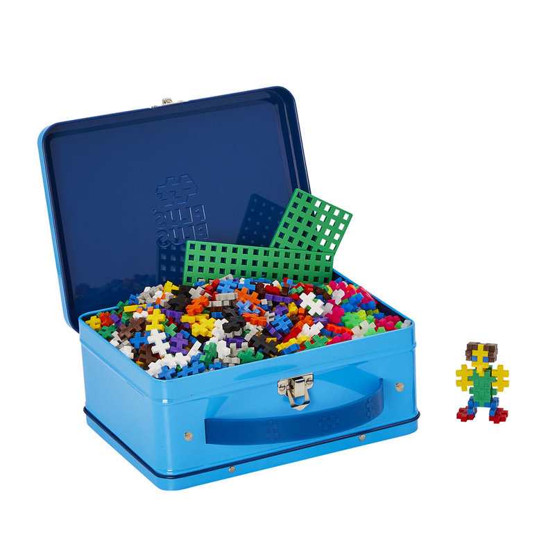 Valisette basic en métal 600 pièces Plus Plus