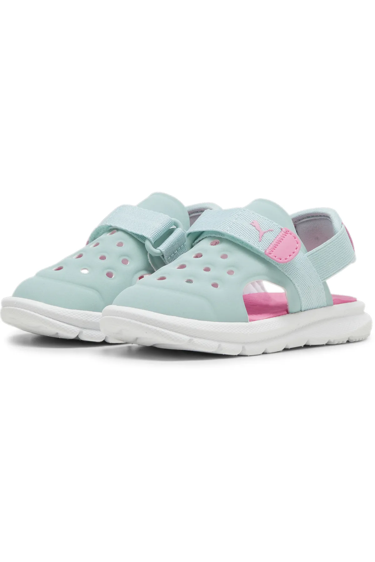 Puma  Sandalette - Blau - Flacher Absatz