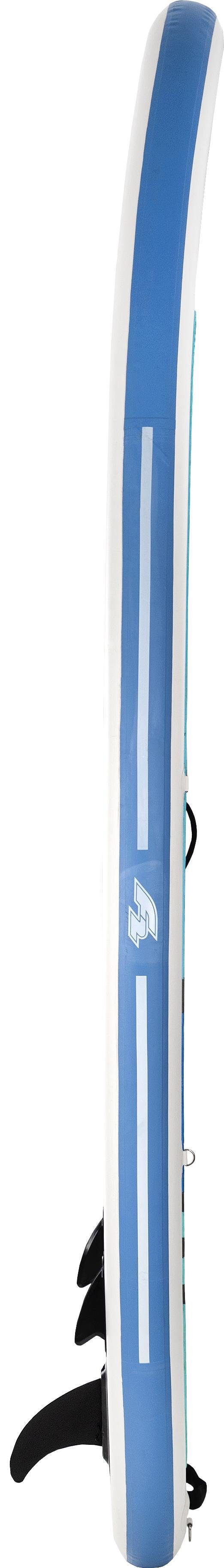 F2 Inflatable SUP-Board F2 Cross, (Set, 5 tlg., mit Paddel, Pumpe und Transportrucksack), Stand Up Paddling