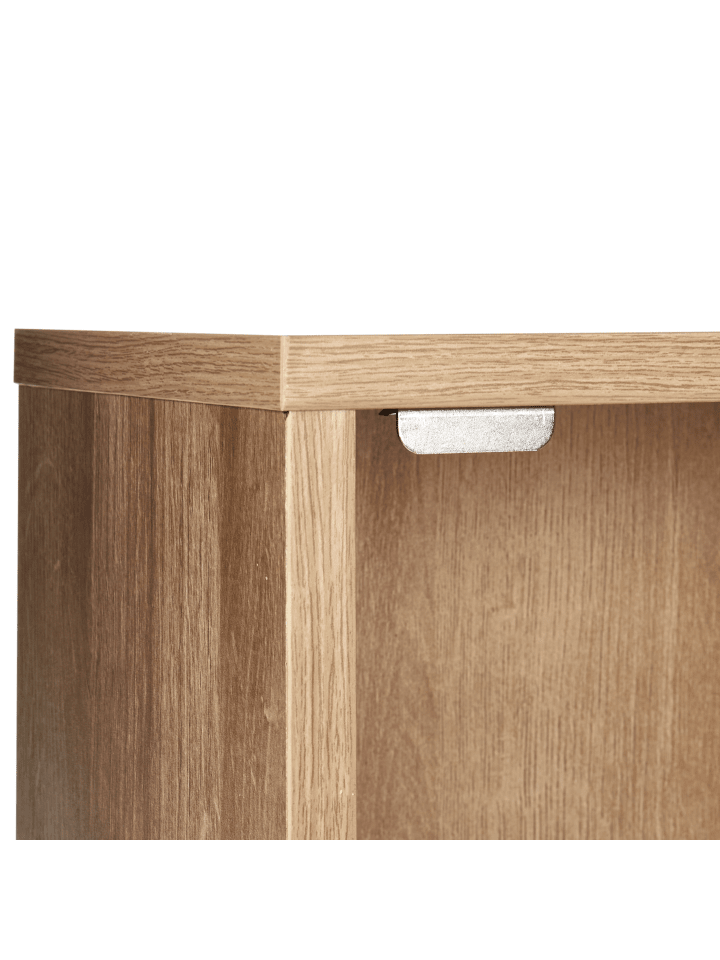 Beliani Badezimmerschrank ROSELL in Heller Holzfarbton - (W) 40 x (H) 60 x (L) 19 cm günstig kaufen onesize