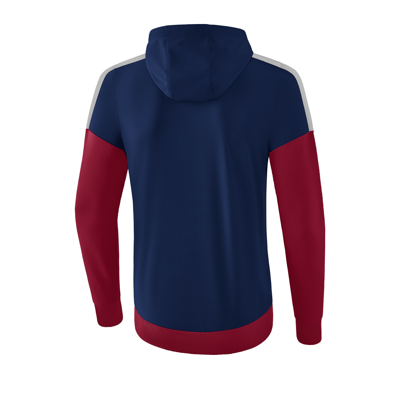 Erima Squad Kapuzen-Trainingsjacke Blau Rot