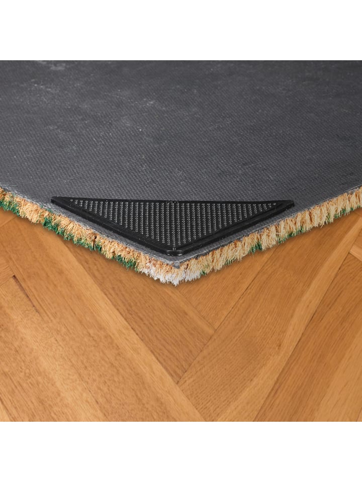 relaxdays 24 x Teppich Antirutsch Pads in Schwarz günstig kaufen onesize