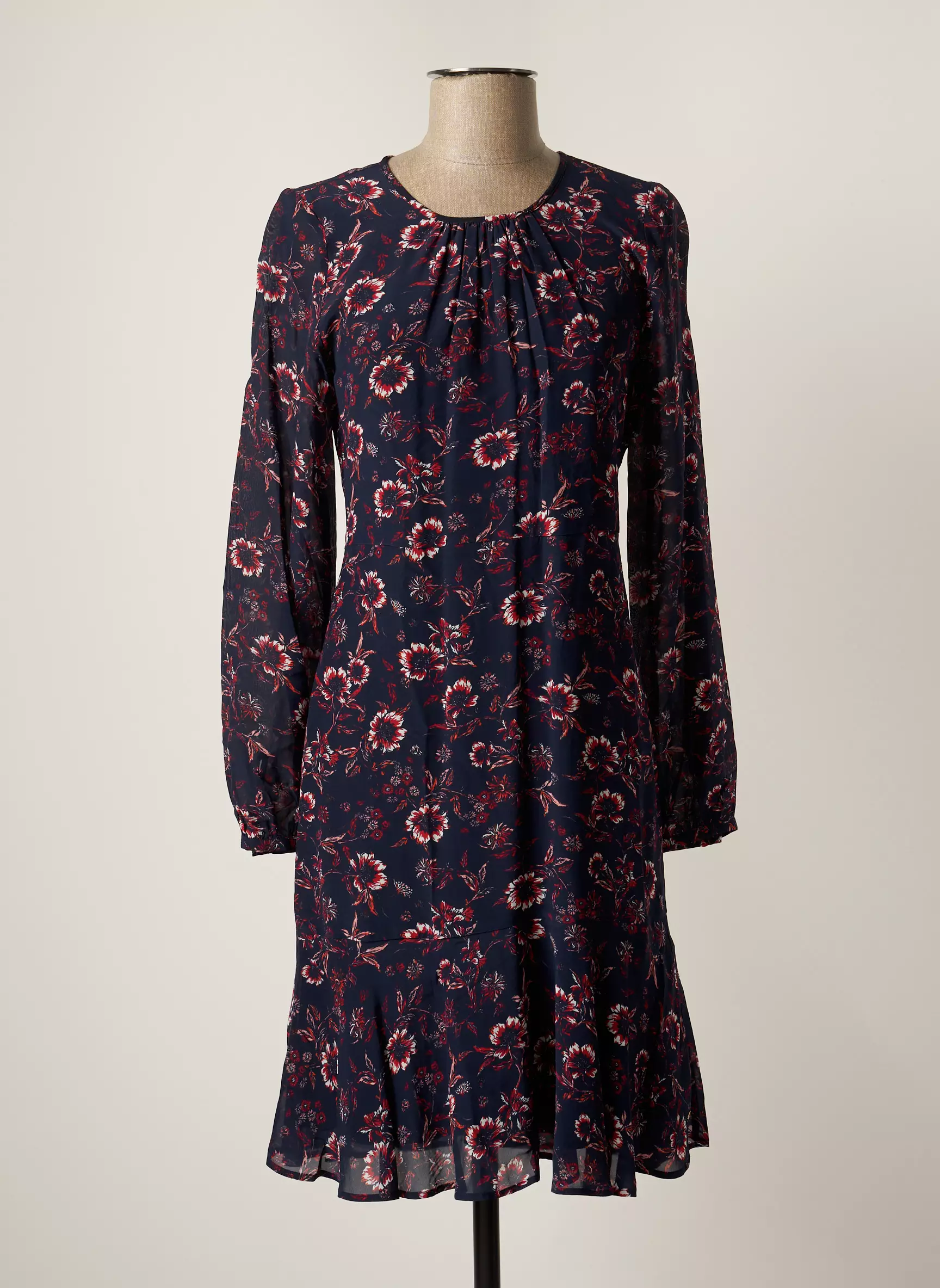 Tommy Hilfiger Robes Mi Longues Femme couleur bleu