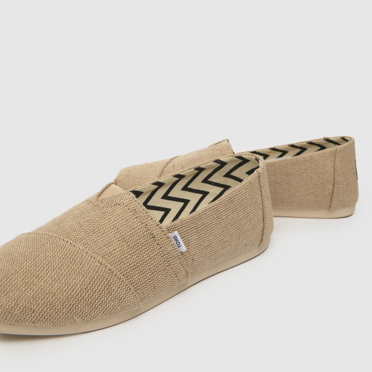 TOMS – Alpargata – Beige platta skor