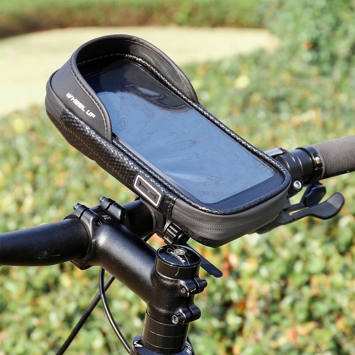 MidGard Fahrradtasche für Lenker, Smartphone-Halterung, Handy-Tasche für Fahrrad, e-Bike
