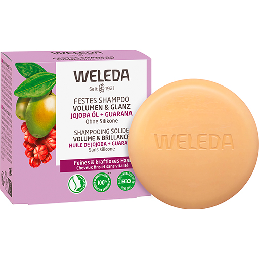 WELEDA festes Shampoo Volumen & Glanz  50 g  Shampoo