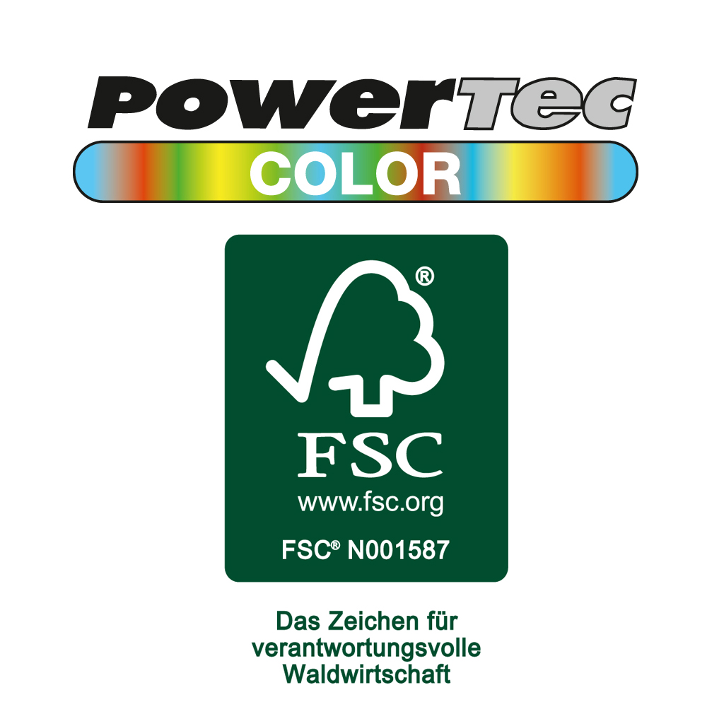 Powertec Color Pinsel-Set „Pro XXL“, Lackpinsel  - 17 tlg.