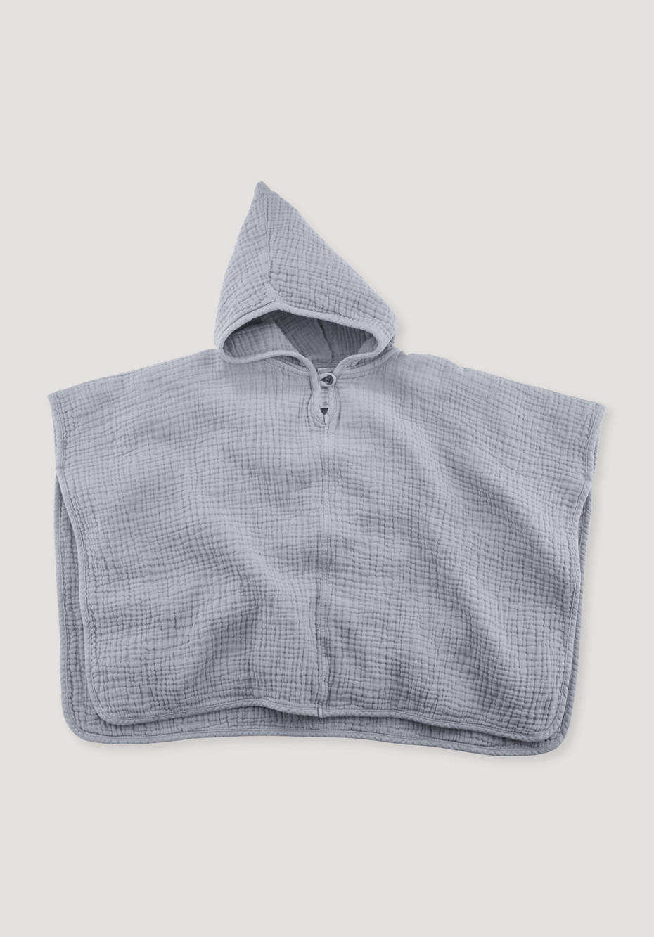 Musselin Baby-Badeponcho aus reiner Bio-Baumwolle