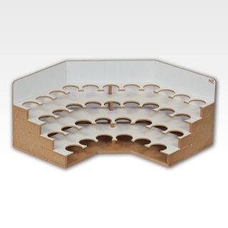 Hobbyzone: Farbhaltermodul Ecke (Durchmesser 36mm)