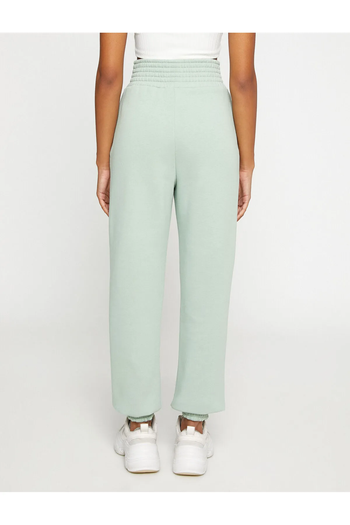 Koton  Jogger-Jogginghose mit hoher Taille und detaillierten Taschen