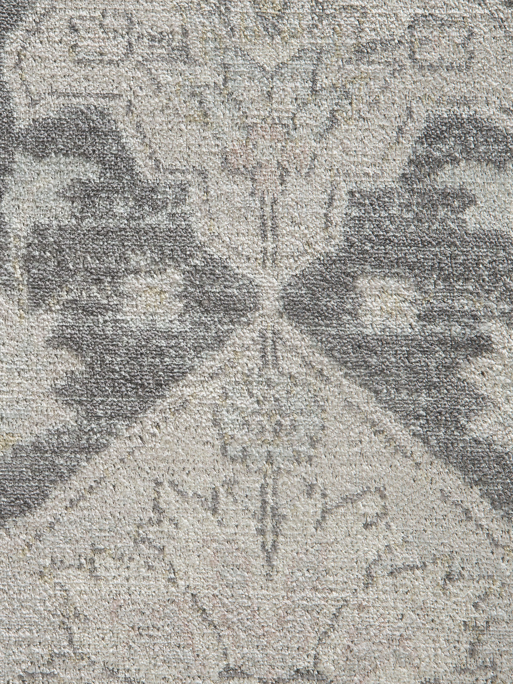 Nafar Vintage-Teppich, Grau/Rose