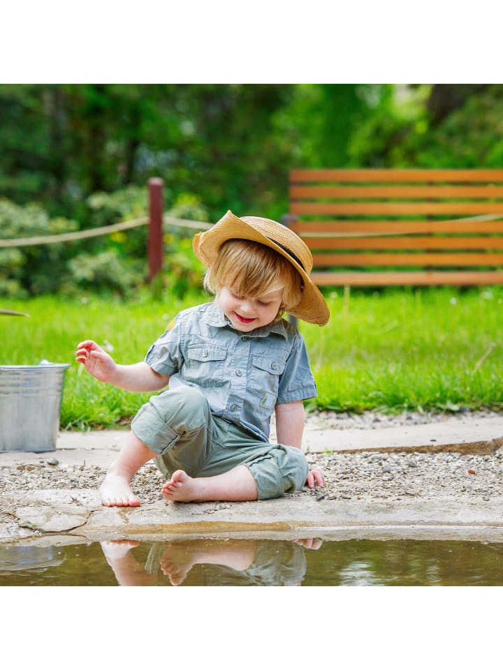 relaxdays Gartenbank in Natur - (B)122 x (H)84 x (T)60 cm günstig kaufen onesize