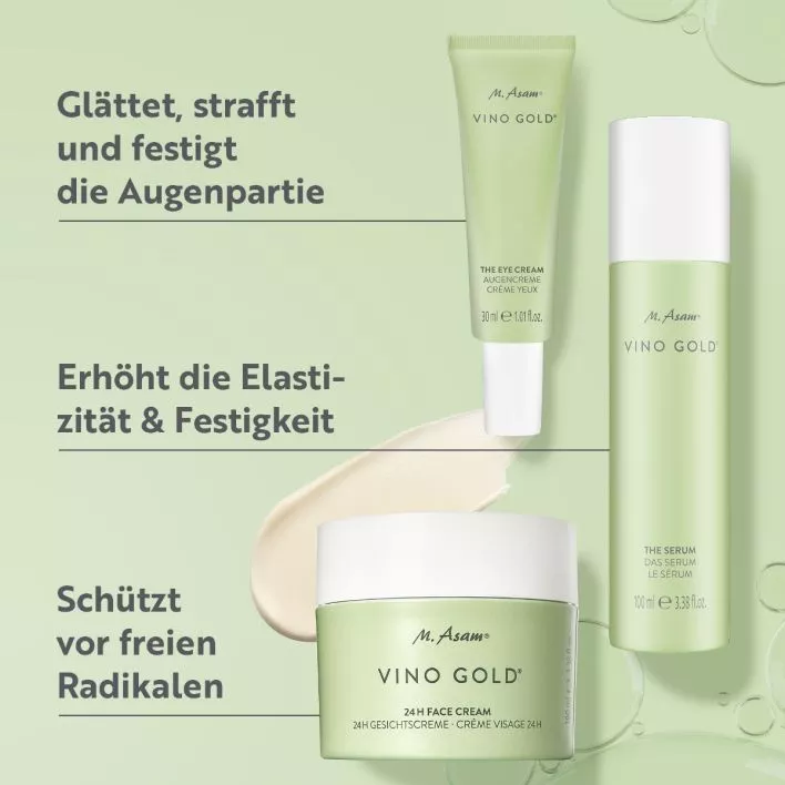 VINO GOLD Anti-Aging Pflegeroutine 3-teilig