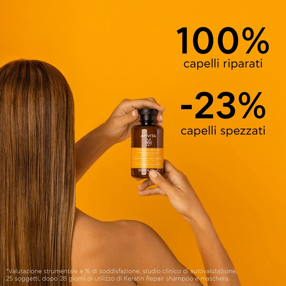 Păr - Șampon nutritiv cu keratină reparator Reparator pentru păr uscat și deteriorat - Șampon nutritiv, Șampon reparator