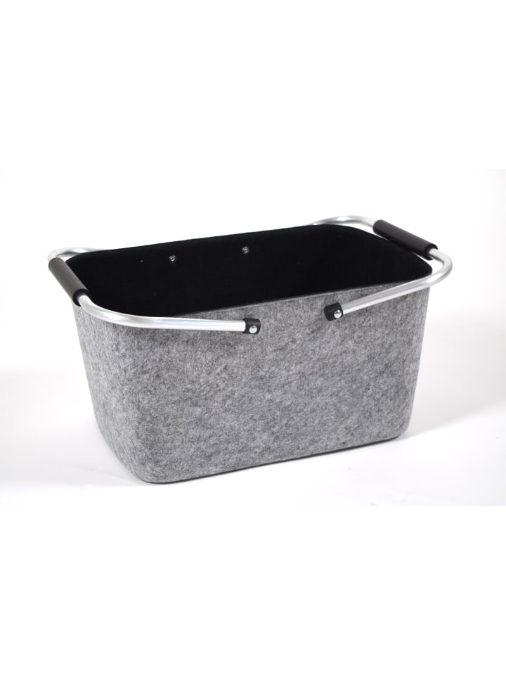 kobolo Einkaufskorb FOLDGRAY42 in Grau günstig kaufen onesize