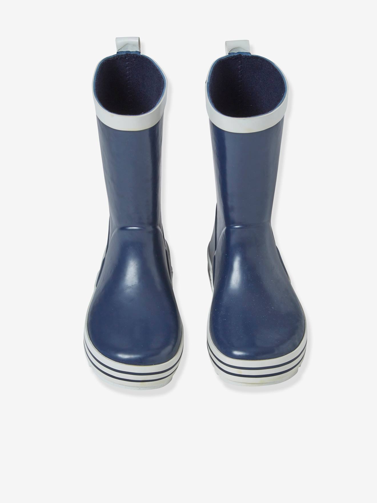 Bottes de pluie enfant en caoutchouc marine