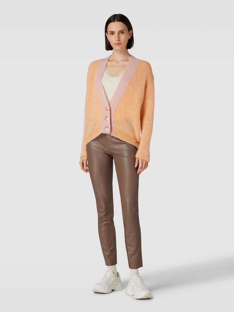 Leggings im unifarbenen Design Modell 'RESA' in hellbraun