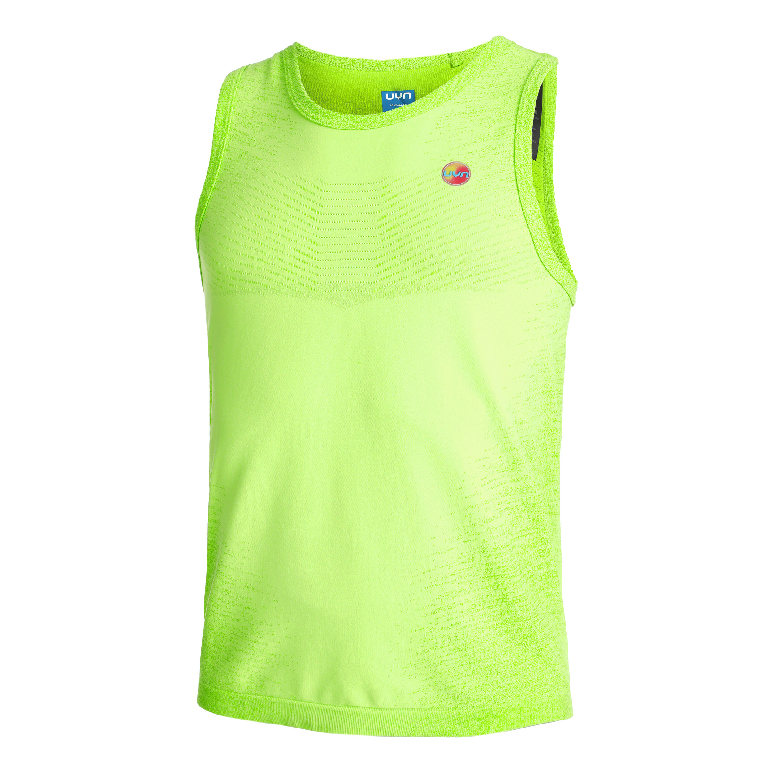 Exceleration OW Sleeveless Laufshirt Herren - Neongrün