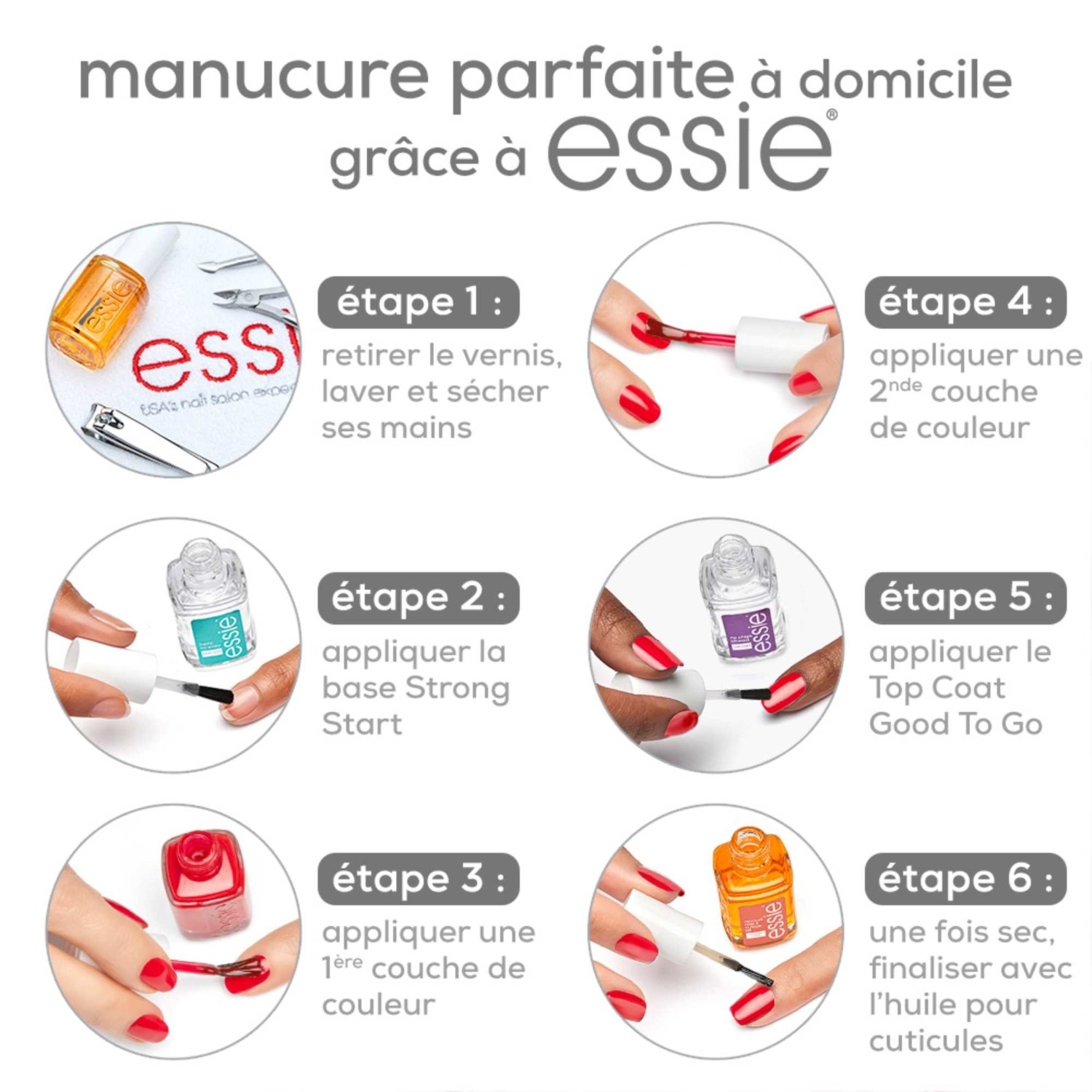 Kit per manicure perfetta esclusivo Essie - Cura delle unghie