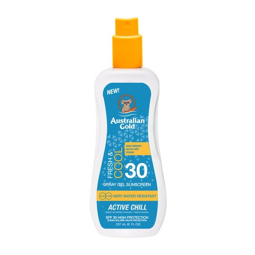 Australian Gold Active Chill napozó spray gél SPF 30 237 ml