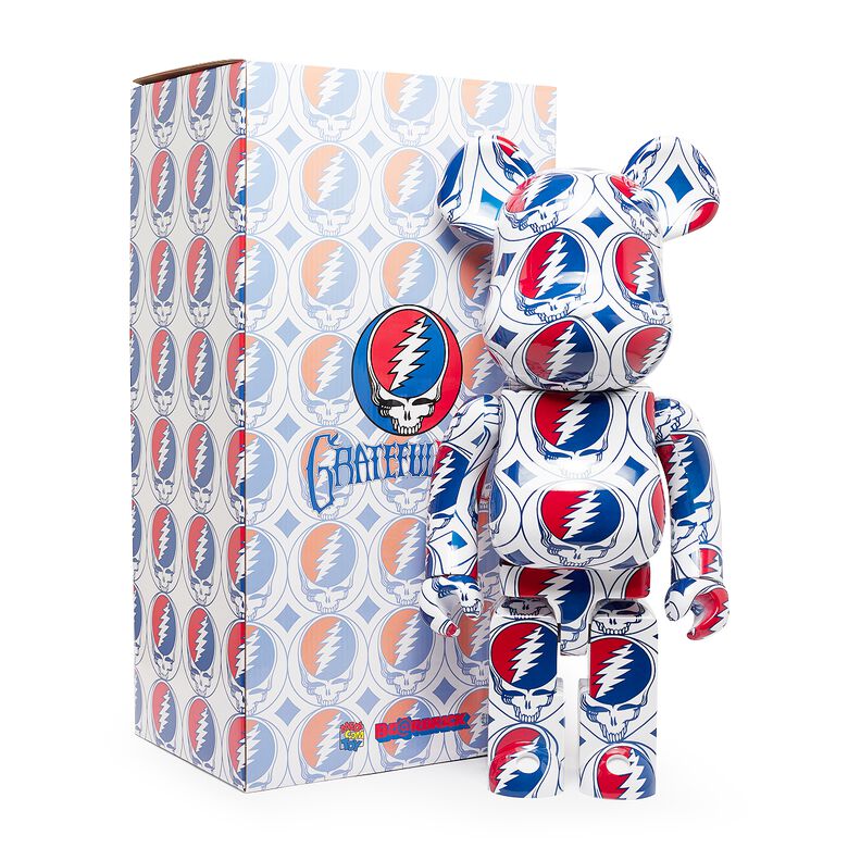 Medicom Bearbrick Grateful Dead (Steal Your Face) 1000% multicolor