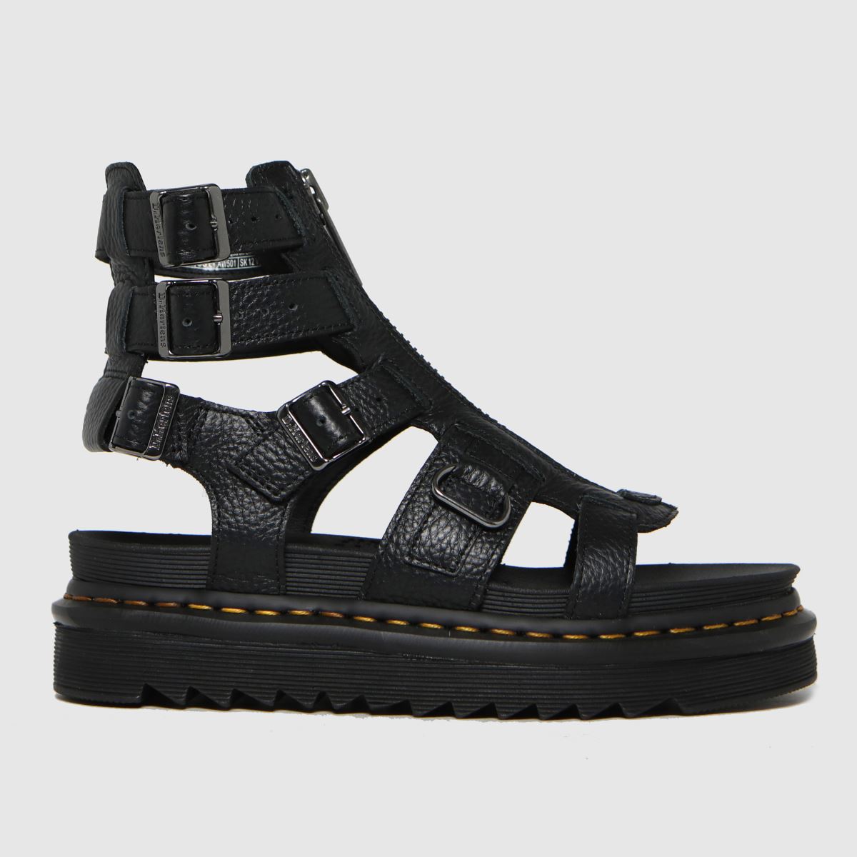 Dr. Martens Olson szandálok fekete színben