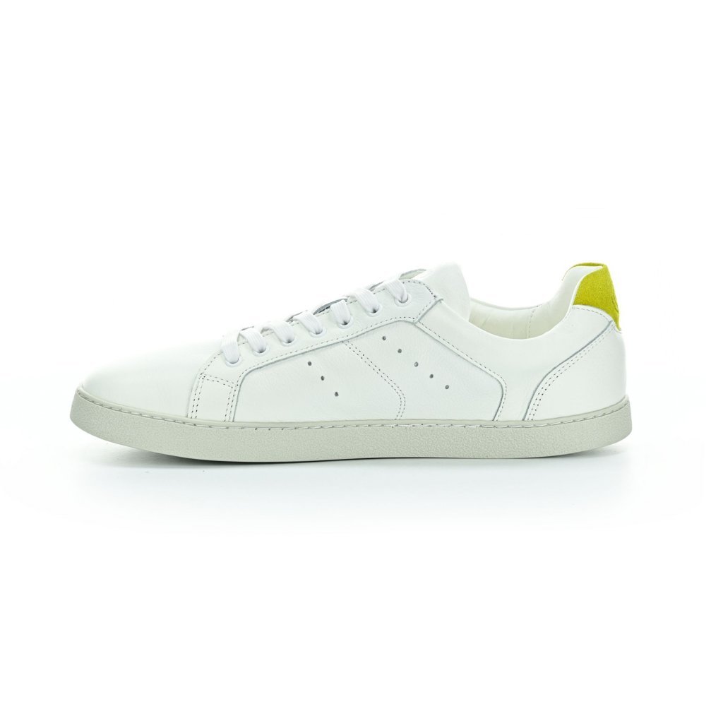Groundies Universe White/Yellow W Barfußschuhe