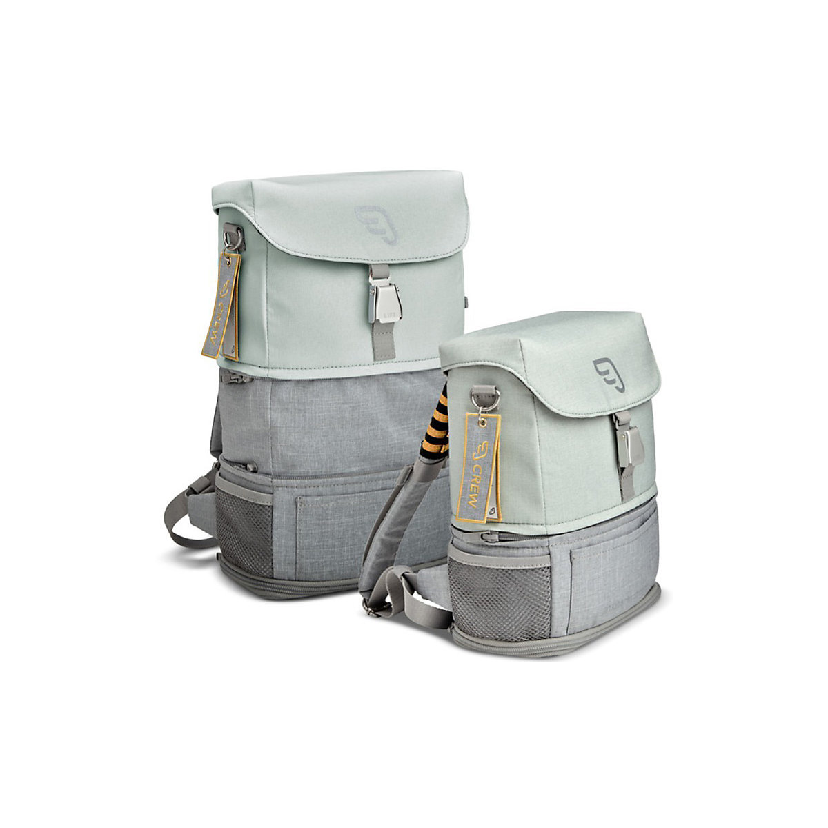 Kinderrucksack, erweiterbar, JetKids by Stokke, Crew Backpack, Green Aurora