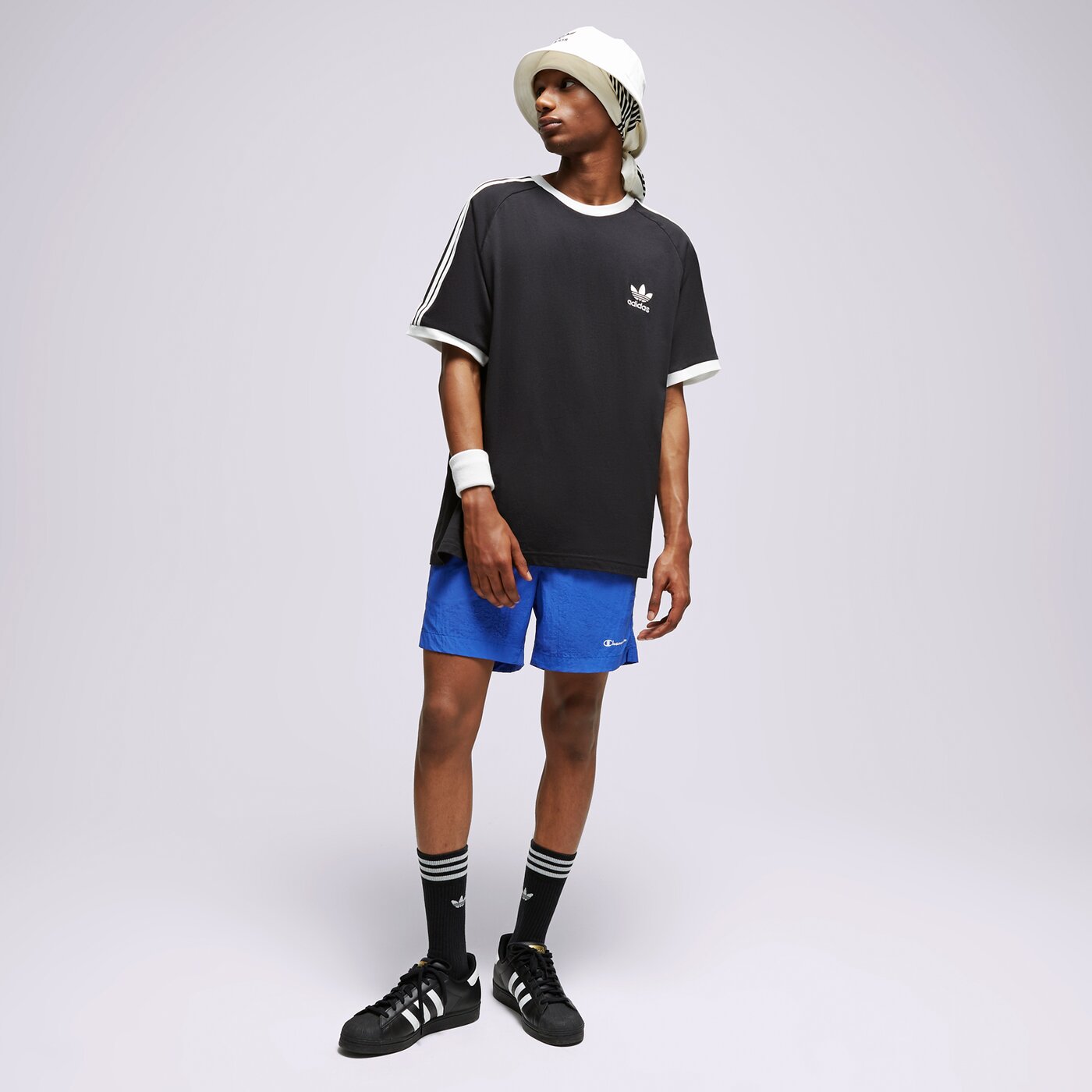 CHAMPION SHORTS BEACHSHORT Blau