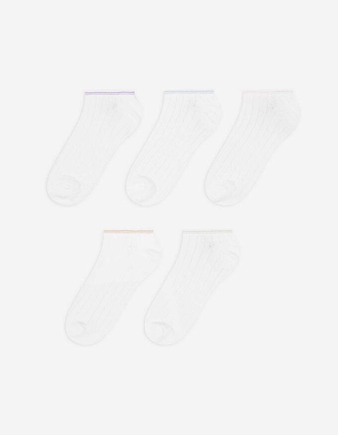 Sneakersocken - 5er-Pack
