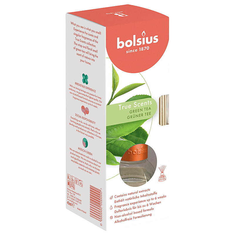 Bolsius Duftolje 45 ml Green Tea