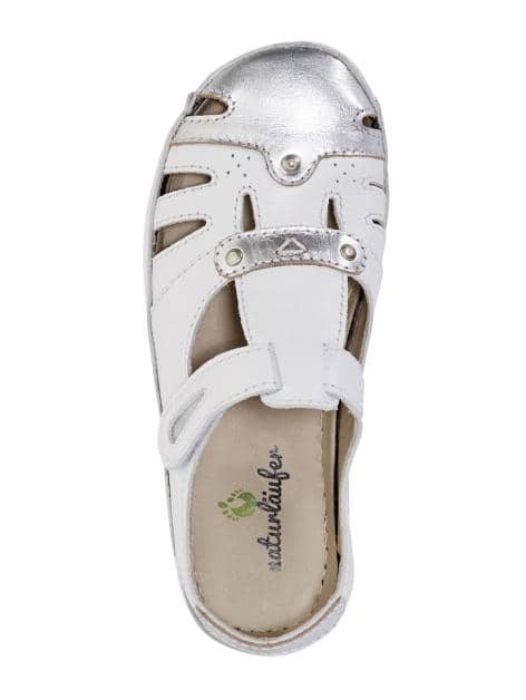 Klettslipper in zweifarbiger Optik