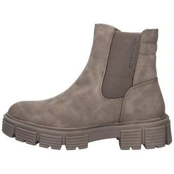 Tom Tailor Chelsea Boots in grau