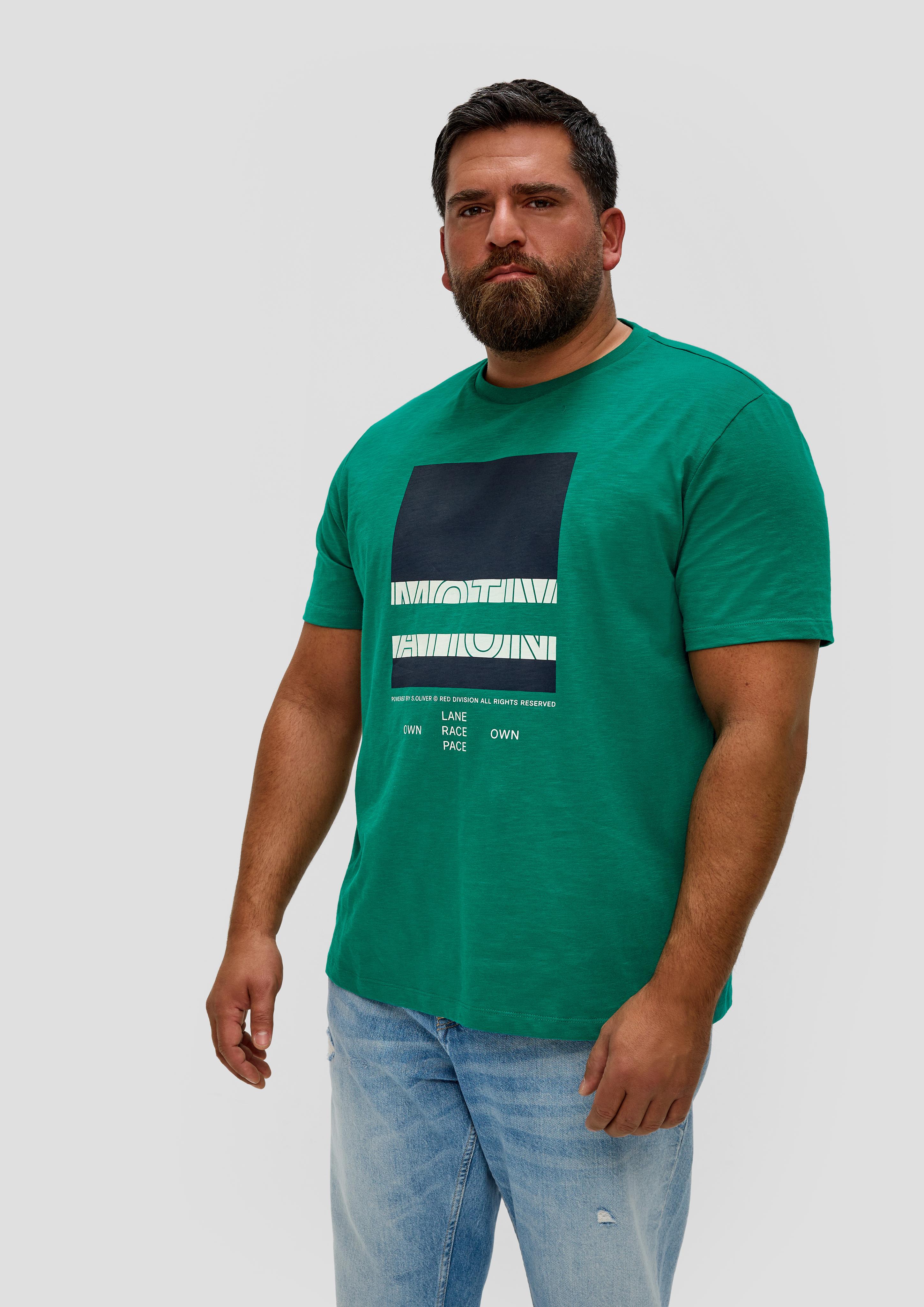T-Shirt mit Frontprint  2146820-76D1