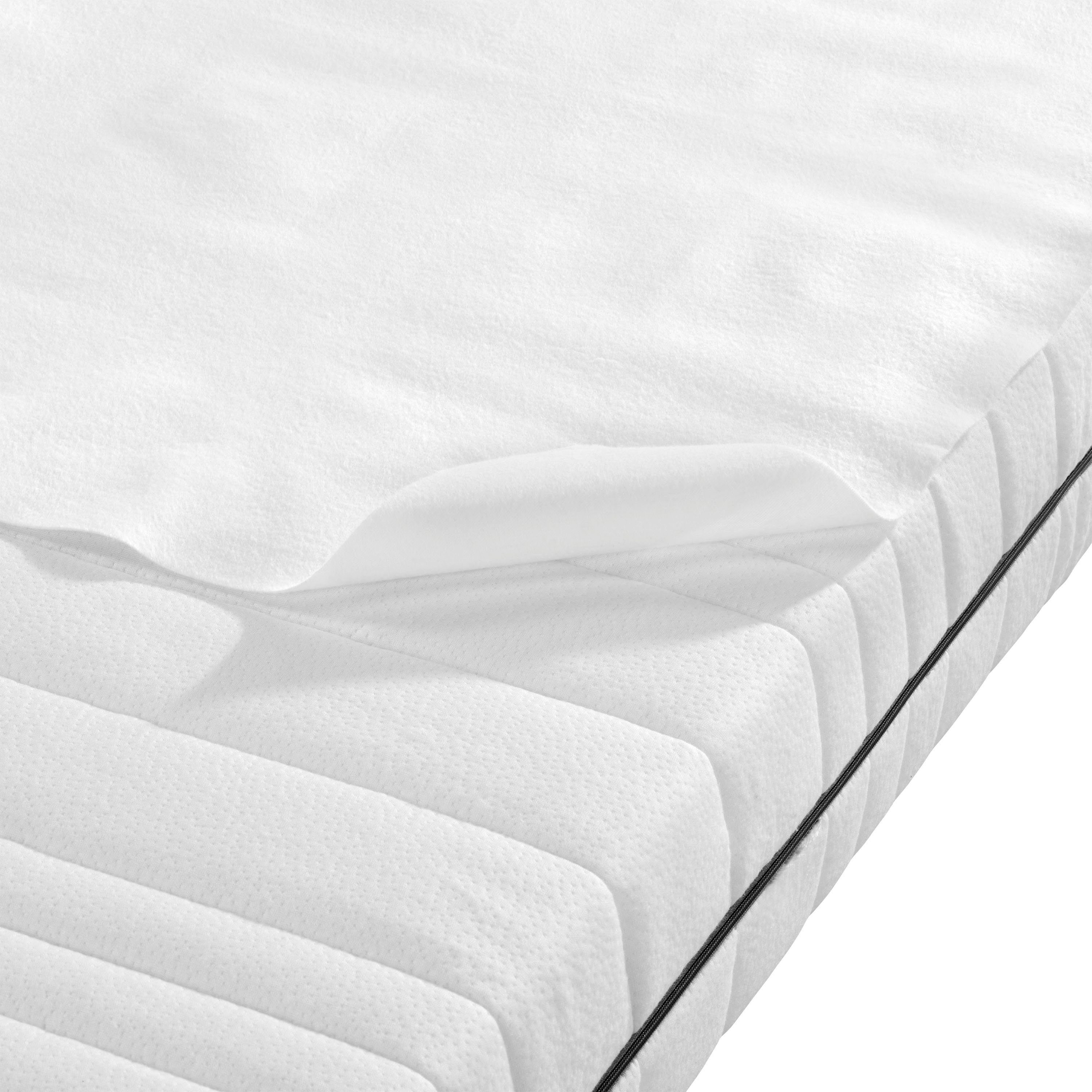 Matratzenauflage Molton-Stecklaken, 3-lagig mit Silberausrüstung Biberna Sleep & Protect