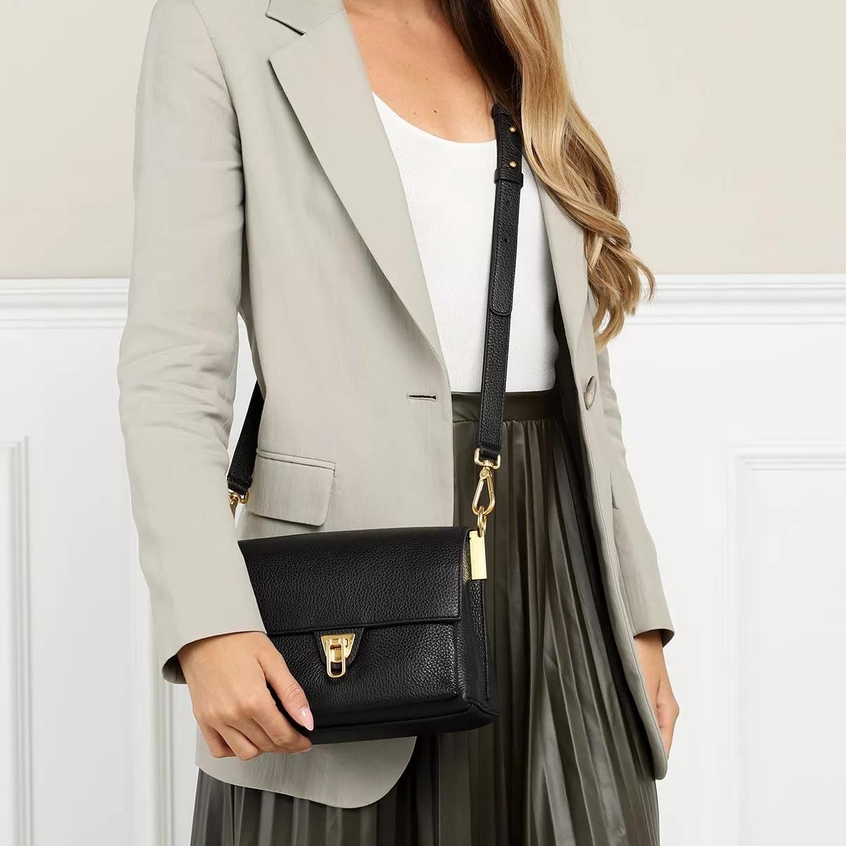 COCCINELLE S.P.A. Handtaschen schwarz Satchel