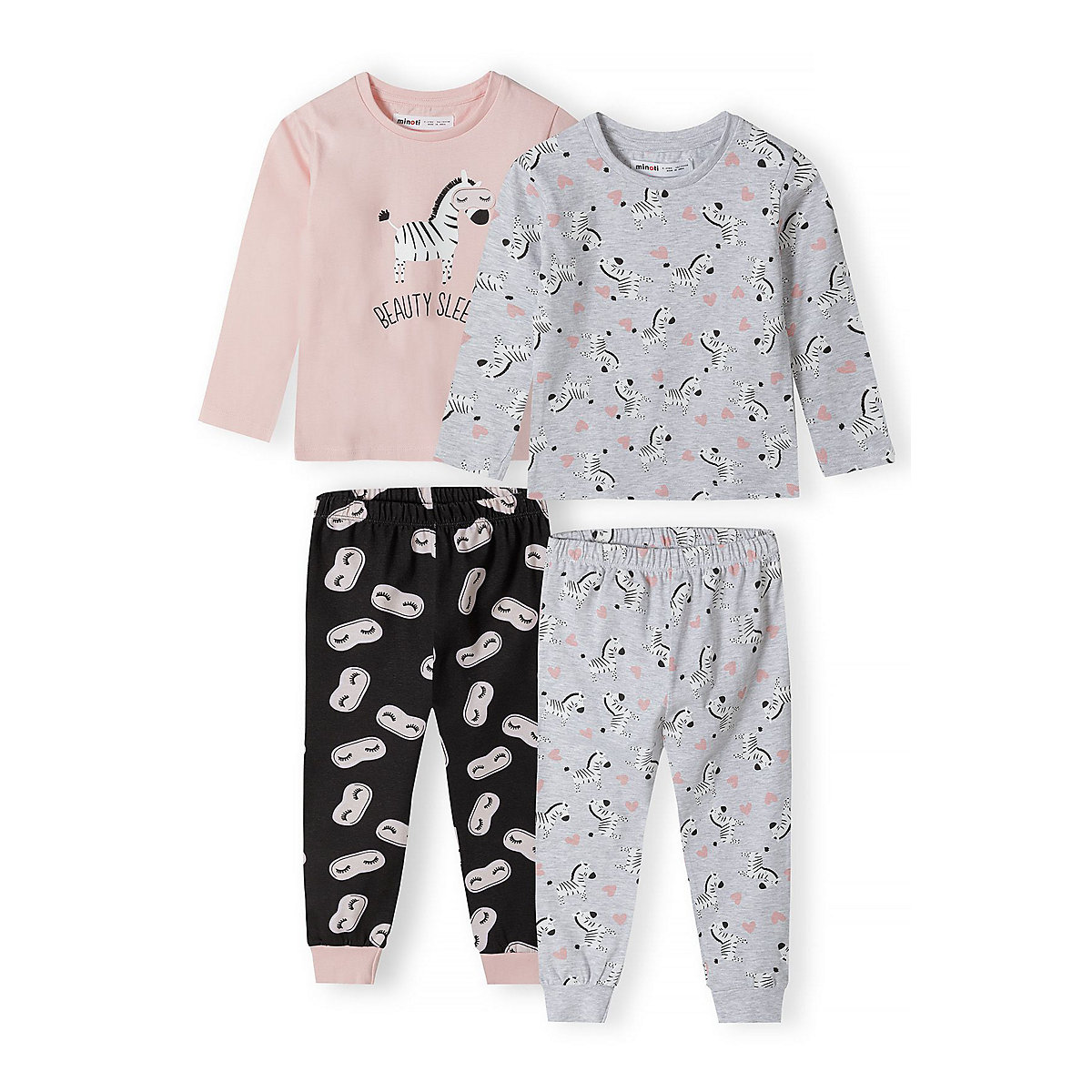 2er-Pack Bedruckte Pyjamas für Mädchen (3-14y)