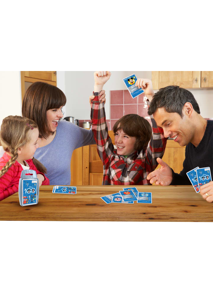 Winning Moves Top Trumps - Disney 100 Kartenspiel Quartett Spiel in bunt günstig kaufen onesize