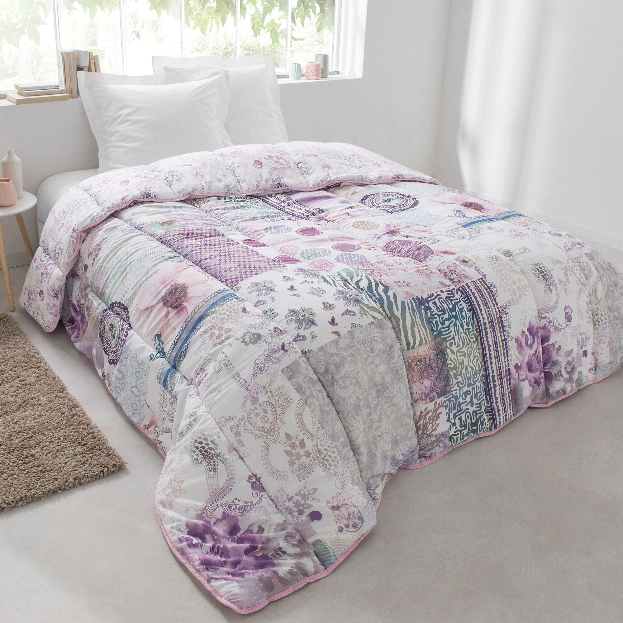 Couette coton imprimée Champêtre 200g/m2