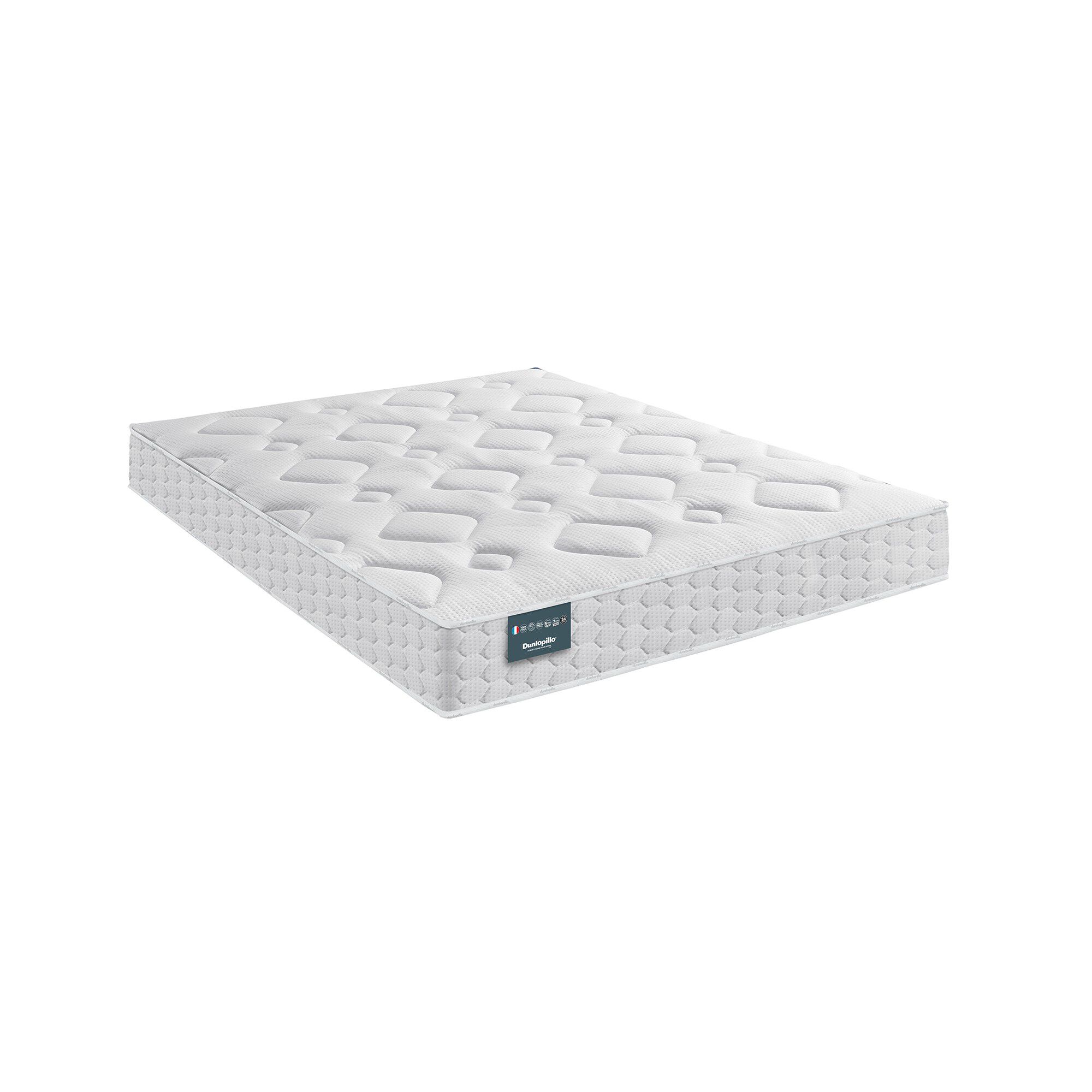 Matelas mousse + latex Dunlopillo Aérial haut. 24 cm, confort ferme