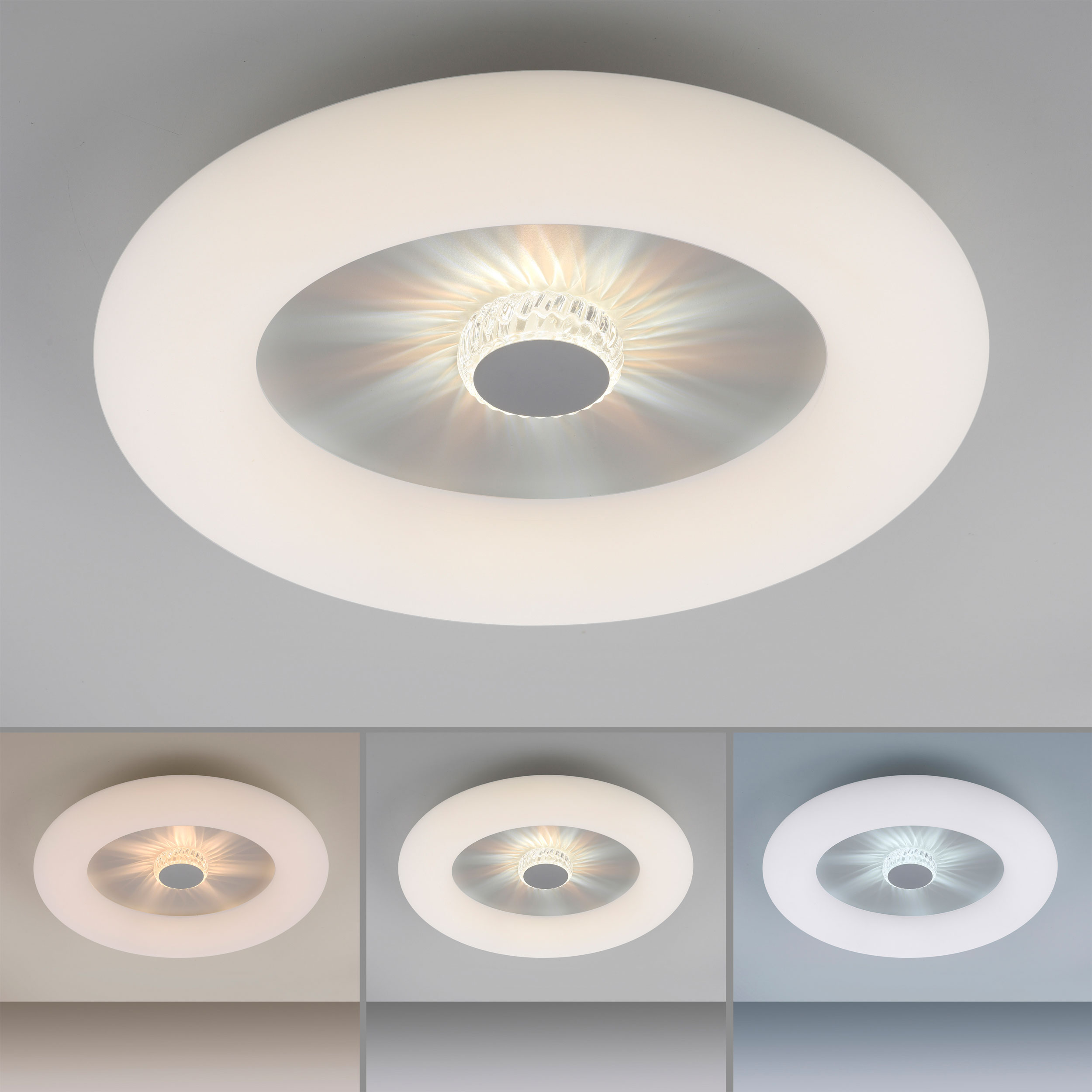JUST LIGHT.LED-Deckenleuchte 1flg